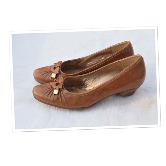 Ecco leather low heels - Picture 2 of 8